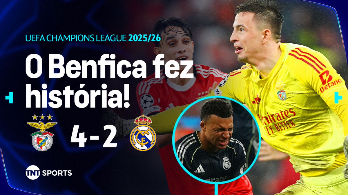 UMA DAS MAIORES LOUCURAS DA CHAMPIONS LEAGUE EM TODOS OS TEMPOS! O BENFICA VENCEU O REAL MADRID COM UM GOL DE GOLEIRO AOS 52 MINUTOS, SE CLASSIFICOU E COLOCOU OS MERENGUES NOS PLAYOFFS!