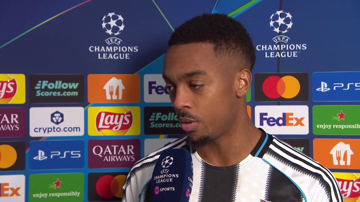 Joe Willock reflects on scoring his first Champions League goal as Newcastle progress to the knockout stages of the competition for the first time 💫 TNT Sports & discovery+ UK