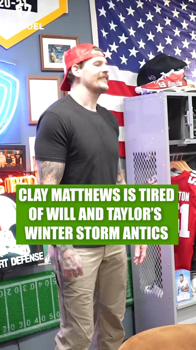 Clay Matthews is getting tired of Will &amp; Taylor’s ice storm antics