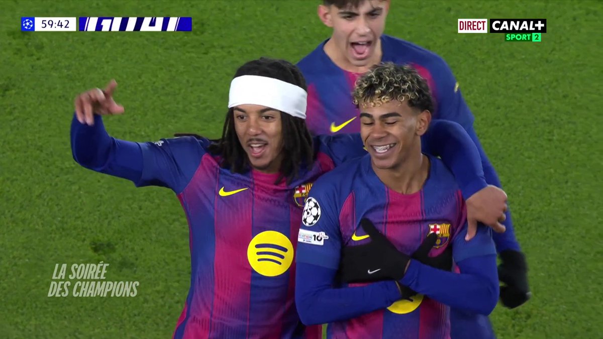 #LDC ⭐️ : Le Barça renverse Copenhague en seconde période et se qualifie directement en 8e de finale 📈