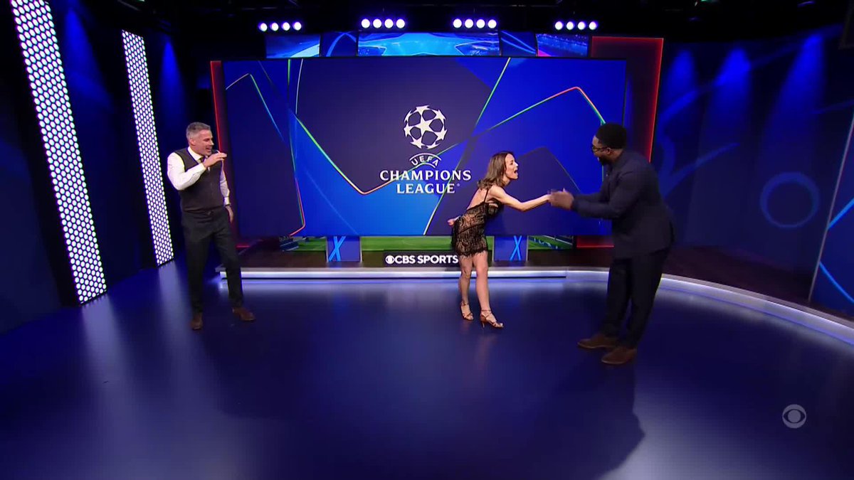 "She's not here is she?" Table Time and Jamie Carragher's first dance lesson equals pure entertainment 😂🕺