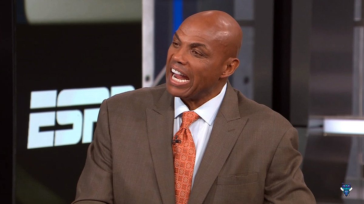 🗣️ Charles Barkley: "Change it... the Hornets are gonna be in the PLAYOFFS!"