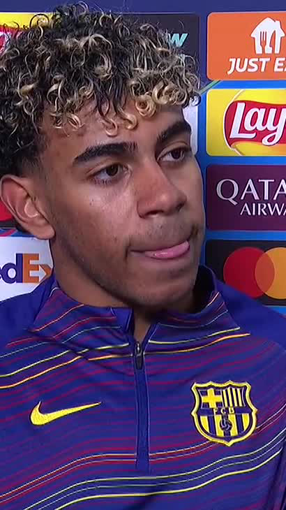 🗣️Lamine Yamal: “En el descanso nos ha dicho Flick que estábamos jugando la Champions y que no podíamos seguir así. Estábamos jugándonos la clasificación y no estábamos dando el 100%”