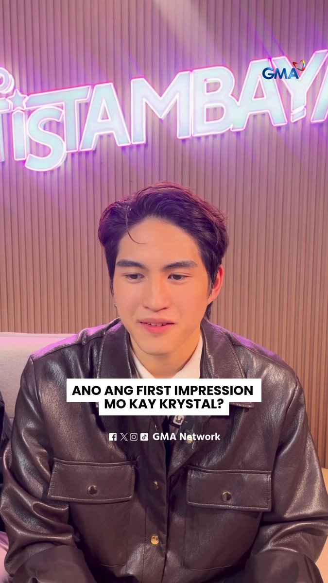 Ano ang first impression ni #AntonVinzon kay #KrystalMejes? 🤔 #KapusoQuickQuestion #GMAPBBCollab