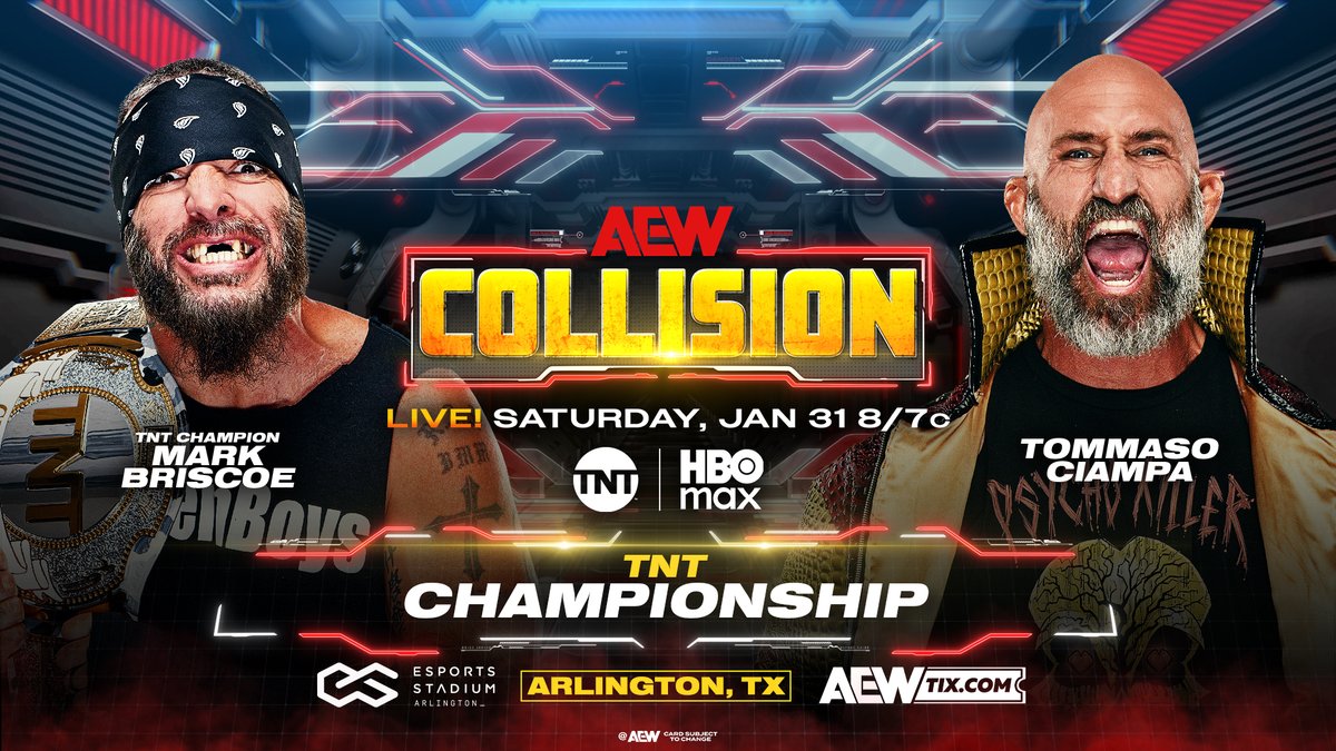 Did Tommaso Ciampa just give Mark Briscoe's TNT Championship reign the kiss of death?! Watch #AEWDynamite LIVE on TBS &amp; HBO Max
