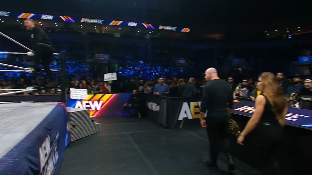 The Death Riders just got some payback against The Invisible Hand Family for their attack earlier tonight by costing them the AEW World Tag Team Titles! Watch #AEWDynamite LIVE on TBS & HBO Max