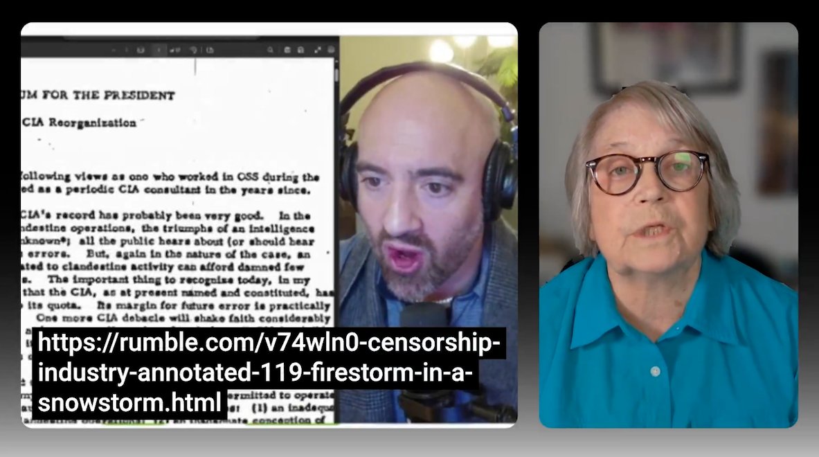 This is a great summary of the subscriber stream I did this week on NED’s network role in the Minnesota insurgency.