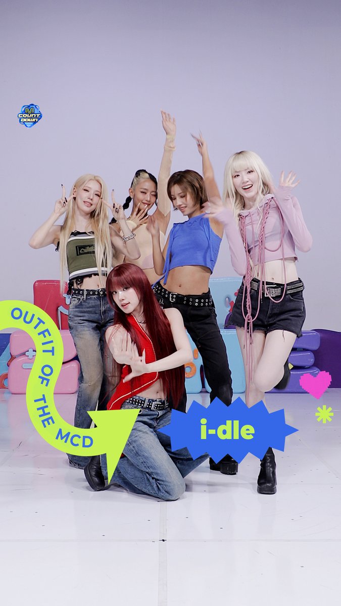 𝟐𝟔𝟎𝟏𝟐𝟗 𝑶𝒖𝒕𝒇𝒊𝒕 𝑶𝒇 𝑻𝒉𝒆 𝑴𝑪𝑫 : 𝑶𝑶𝑻𝑴 with i-dle (아이들) 잠시 후 저녁 6시! 엠카 본방사수 잊지마세요 🫶 #MCOUNTDOWN #엠카운트다운 #OOTM #idle #아이들