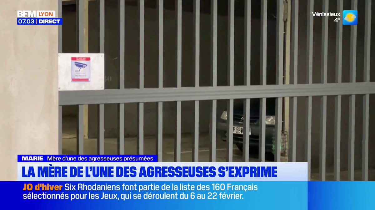 "Elle a présenté ses excuses" : la mère d'une des agresseuses s'exprime; dimanche soir, une adolescente a été torturée dans un sous-sol à Oullins-Pierre-Bénite
