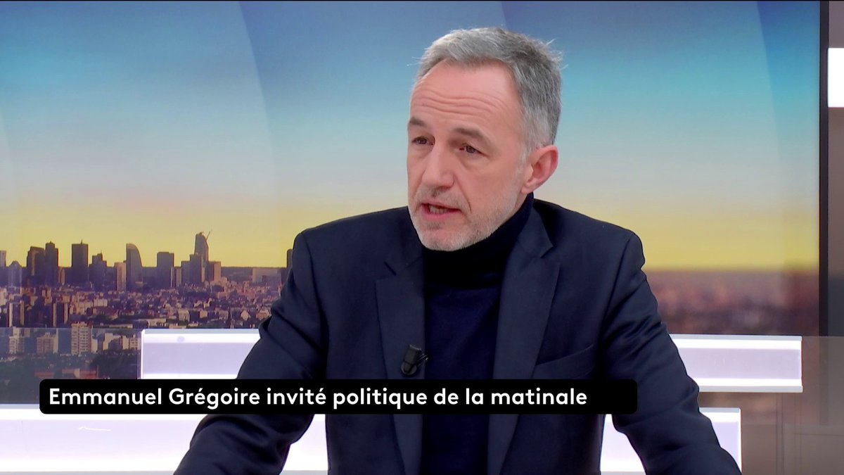 🔴 🗣 "Est-ce que Paris peut être plus propre ? La réponse est oui (...) Mais j'en ai un peu assez de ce 'bashing' (...) qui est en fait un procès sur les classes populaires", estime Emmanuel Grégoire, candidat de l'Union de la gauche à la mairie de Paris. #canal16