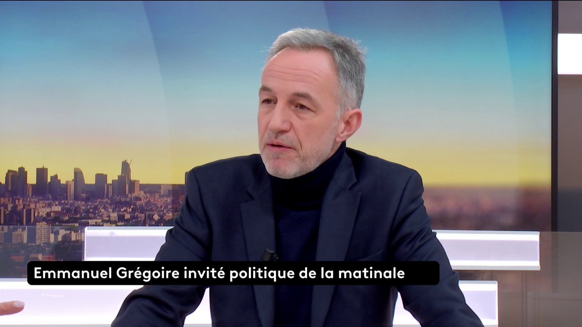 🔴 🗣 "On a proposé la création d'une grande promenade sur les deux rives [de la Seine] de 25 km (...) c'est le grand parc des deux rives", annonce Emmanuel Grégoire, candidat de l'Union de la gauche à Paris, qui ajoute qu'il sera pensé pour les piétons. #canal16