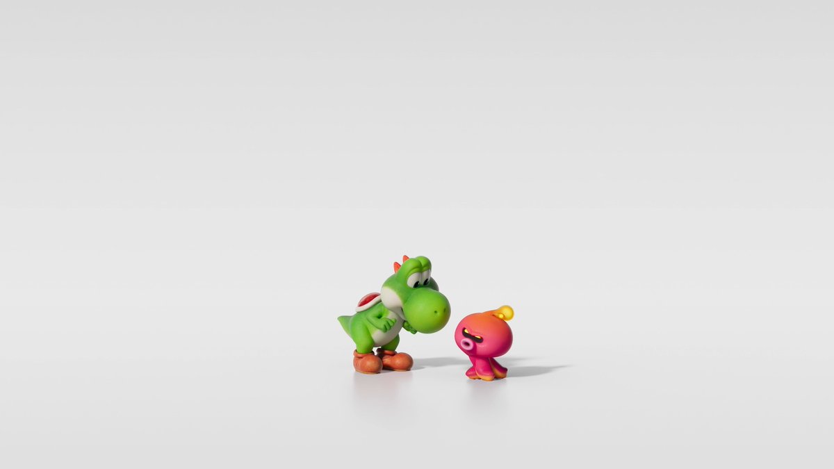 That’s one way to say hello. The Super Mario Galaxy Movie is only in cinemas April 1.