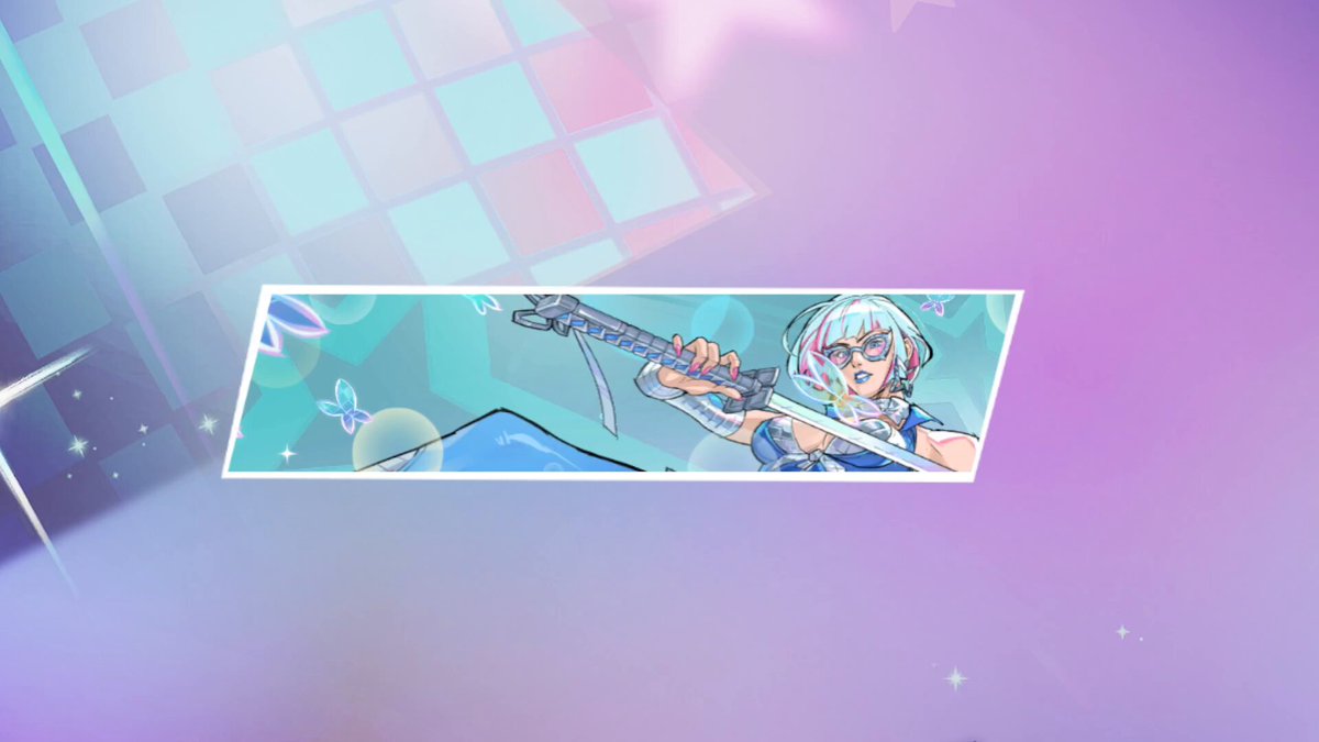 ‼️DISCO PSYLOCKE ANIMATED NAMEPLATE Here's a better in-gamed look at the "Psychedelic Pulse" animated nameplate. available on the first page of the Flight Mode! World Tour Merch event pass. #MarvelRivals