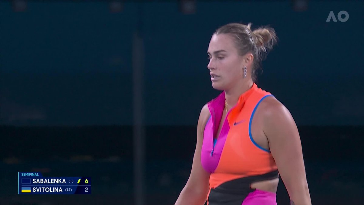 📊 Les sets disputés par Elina Svitolina 🇺🇦 en demi-finale de Grand Chelem : ❌ 6/1 ❌ 6/3 ❌ 6/3 ❌ 6/1 ❌ 6/3 ❌ 6/3 ❌ 6/2 ➡️ 2,3 jeux remportés en moyenne