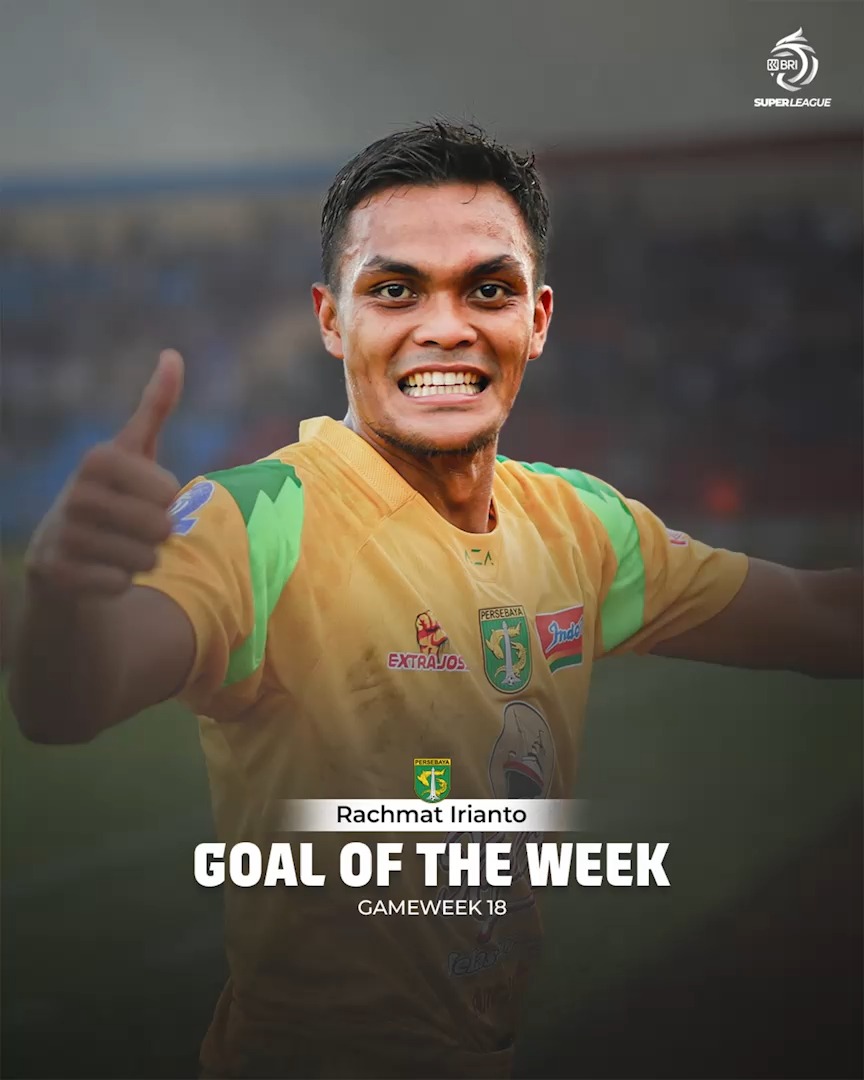 Goal of the week 18 | Rachmat Irianto #BRISuperLeague #GoalOfTheWeek