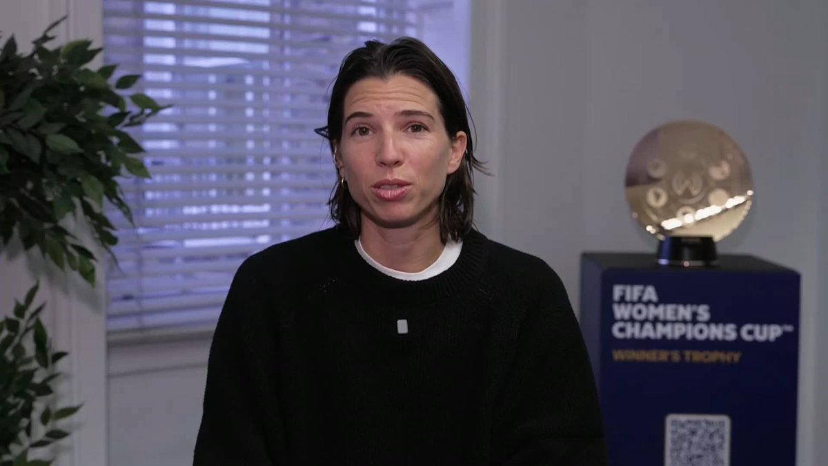 ๐๏ธ "It's showing they are deserving to be here" Tobin Heath reacts to Arsenal's performance in the Champions Cup ๐ด