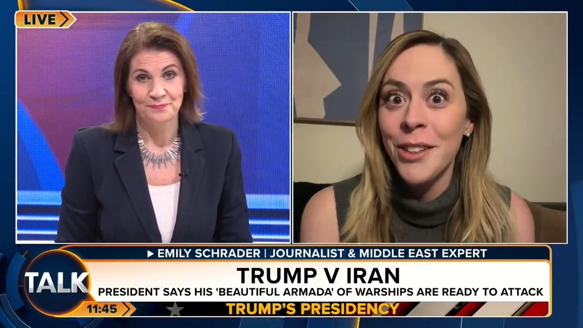 🚨"Utter hypocrisy from the BBC, also dubbed Ayatollah BBC by many Iranians for their long-standing support for Khomeini." Journalist Emily Schrader slams the broadcaster for its "clear bias" in covering the Iranian protests. Julia Hartley-Brewer | Emily Schrader - אמילי שריידר امیلی شریدر