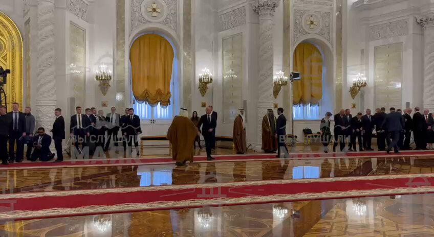 🇷🇺🇦🇪 UAE delegation has arrived at the Kremlin for talks with Russia's leadership