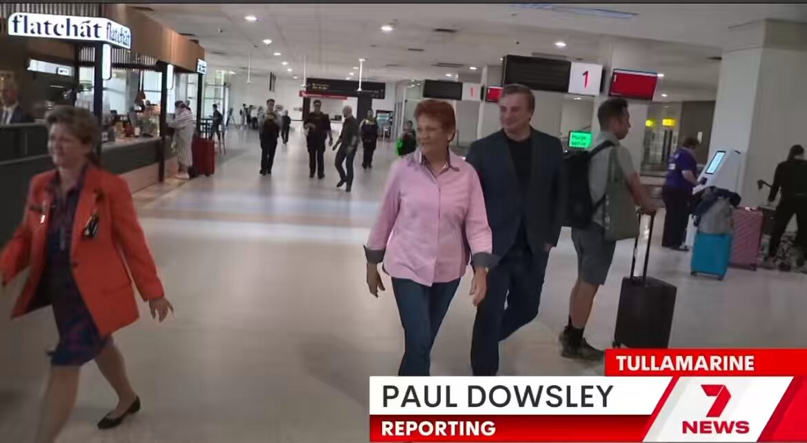 Pauline Hanson touches down in Melbourne for the triumphant screening of her movie ! She stood her ground and that’s the way she would run the country. ‘ I don’t give in to these threats and bullies.’ Exactly the kind of leadership Australia needs right now.