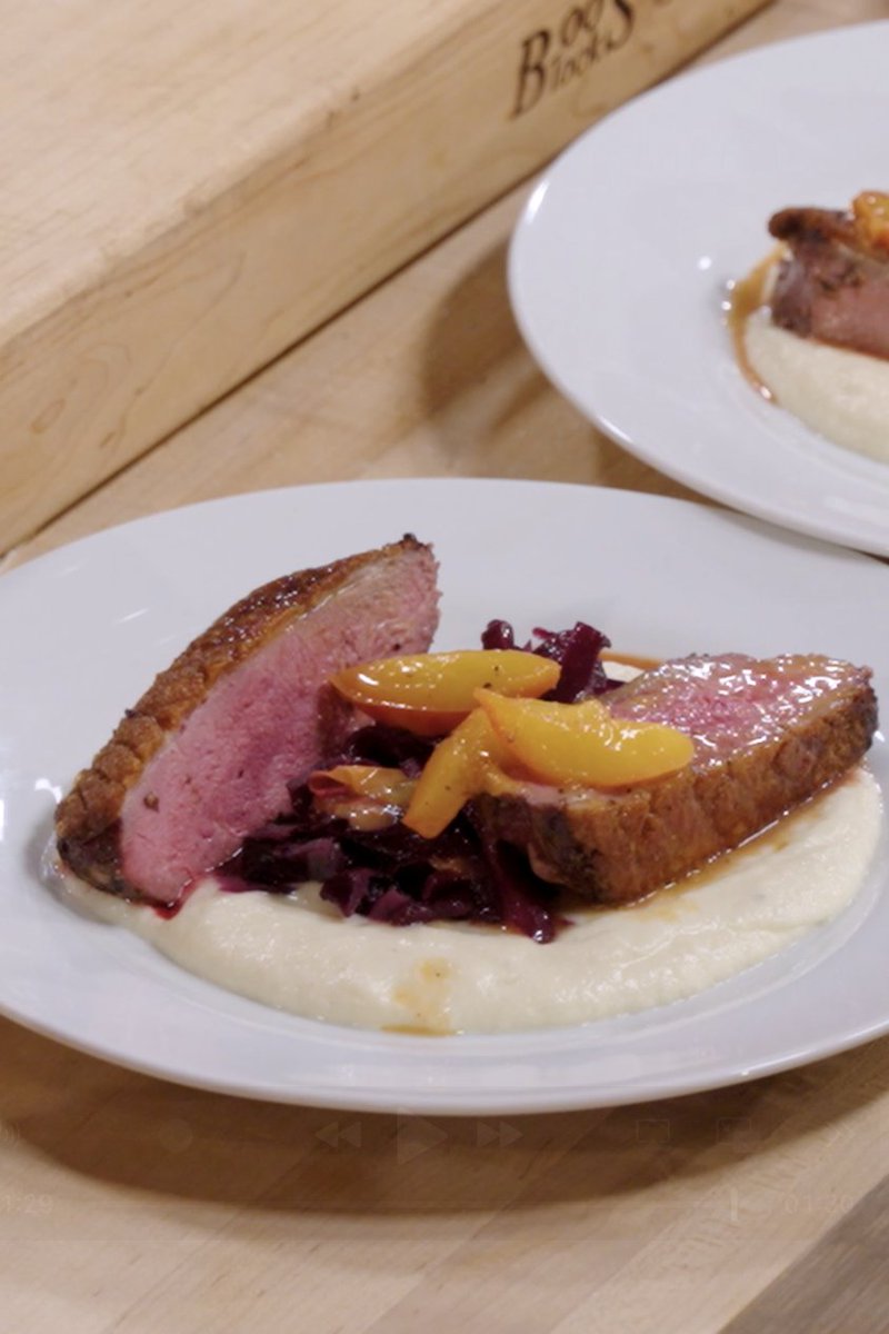 Crispy duck breast is on the menu for Tiffany Derry's team this week! ๐ฝ๏ธ See how the recruits pull off this dish on back-to-back episodes of #WorstCooks starting Sunday at 8|7c! Get the recipe: