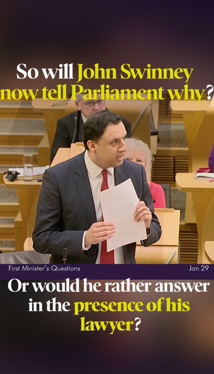John Swinney lied. Political pressure was applied. Tragically, people died.