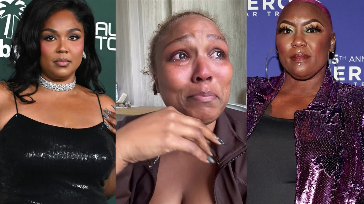 Lizzo breaks down in tears over the death of activist influencer Shirley Raines, founder of Beauty 2 The Streetz, saying she is "devastated" at the loss of her friend.