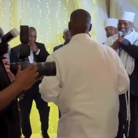 MOVING: Former hostage Avera Mengistu at his brother’s wedding. Avera, a disabled Ethiopian man, entered Gaza by accident and was held hostage by Hamas for over a decade. Now he is finally back where he belongs: with his family, for the most special moments of their lives 💜