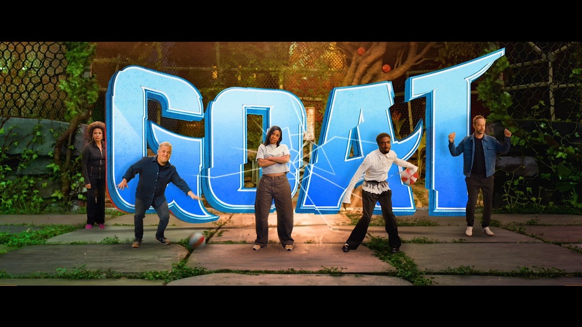 This one's for the ballers. From the artists that made KPop Demon Hunters, Spider-Man: Across the #SpiderVerse, and producer Stephen Curry, get tickets for #GOATmovie – be the first to see it on February 7, everywhere February 13.