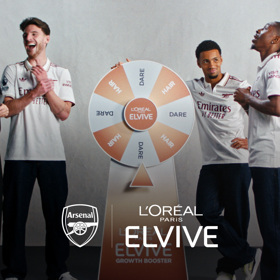 It’s time to spin the wheel! 🎡 Filmed earlier this season, Declan Rice, Ebere Eze and Ethan Nwaneri take on the Hair or Dare challenge 🪮 Who’s keeping it stylish and who’s rolling the dice? 🤝 L'Oréal Groupe