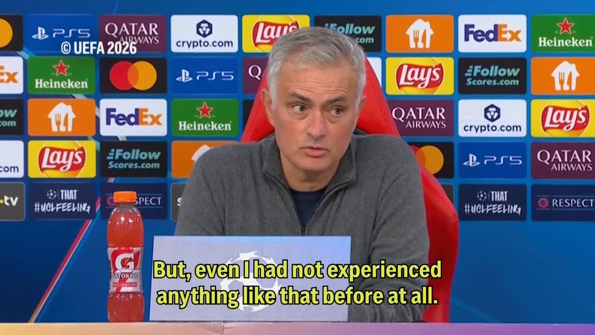 Jose Mourinho says Benfica goalkeeper Anatoliy Trubin's goal against Real Madrid was one any striker would be proud of ⚽️