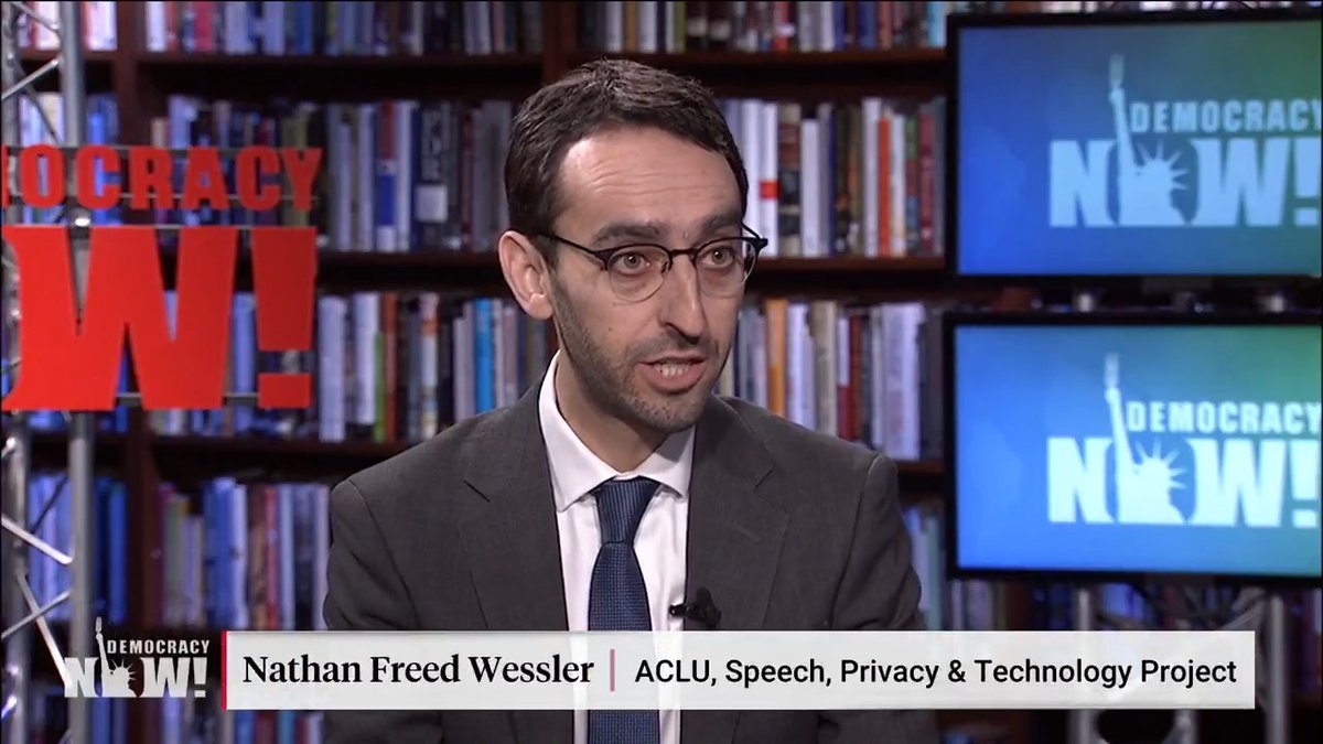 The ACLU is raising alarm over a facial recognition app loaded onto the smartphones of immigration agents to identify and arrest people. "It's being used on the street in ways that are dangerous, that are totally unprecedented in this country, and that are, frankly, blatantly illegal. … It's been being used indiscriminately by masked federal agents without people's consent."