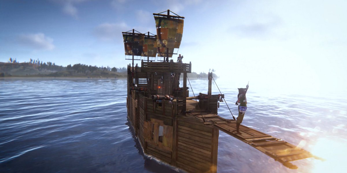 The Naval Update ships next week but you can 'pirate' it on Rust's freshly wiped Staging Branch today! 🌊☢️🚢 Get ready: