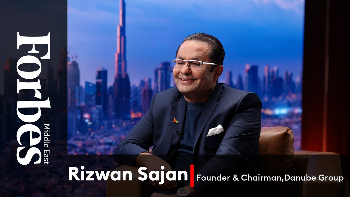 Rizwan Sajan, Founder & Chairman of Danube Group, on three decades of growth, the sell-out launch of Shahrukhz, expansion into commercial real estate, and why Dubai remains a global hub, as he speaks with Forbes Middle East’s Ramia Farrage. This post is sponsored by Danube Rizwan Sajan Danube Properties