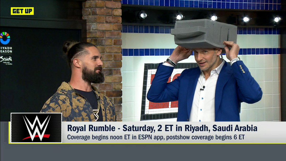 "I'll tell you what they do. They win, Dan! They win better than the Packers, at least this season." Seth Rollins called out Dan Orlovsky for his Wild Card prediction about the Bears 😅