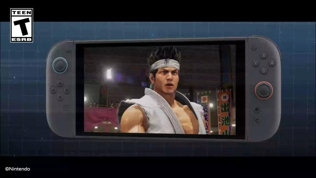 Virtua Fighter hits Nintendo Switch 2 on March 26! Pre-Order Now! Bring the fight with you anywhere as Virtua Fighter makes its Nintendo debut! Master every bone-crunching strike, throw, and combo across a variety of modes, including the all new single-player experience: "World Stage" Then take on any challenger from across the globe with Cross Play and Rollback Netcode support or sharpen your skills using newly enhanced Training and Replay tools designed for fighters of all levels.