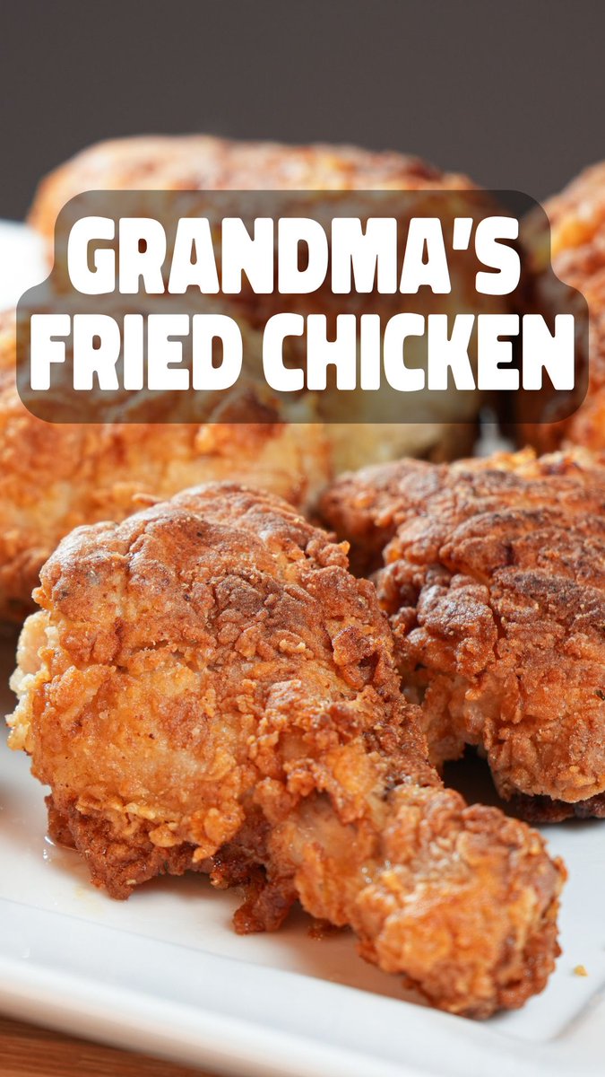 Making some Fried Chicken just like Grandma used to! 🍗🔥 Ingredients: - 5 lb chicken drumsticks - 4 cups buttermilk - Dan-O’s Original Seasoning - 3 cups Self rising flour - 2 tsp salt - 2 tsp pepper Preparation Instructions: - Remove the skin from the chicken drums. - Place chicken drums in a large bowl with buttermilk and Dan-O’s Original Seasoning. - Let marinade for a minimum of 4 hours. - In a 1 gallon freezer bag add flour, salt, pepper, and Dan-O’s Original Seasoning then mix together. - Add chicken drums to freezer bag and shake until drums are covered. - Add two scoops of Crisco to a frying pan (Any oil will do) and preheat to 350° F. - Brown chicken on both sides, remove from oil, and place on baking pan with a drying rack. - Bake at 350 degrees for 40 minutes. Let cool and enjoy!