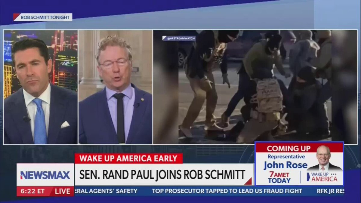 Rand Paul: "After seeing this, if you call this a good shooting you aren't watching the video. This was a real tragedy and a mistake. The man had been disarmed and then shot 10 times ... if we say things that are obviously not true, the situation is going to get worse."