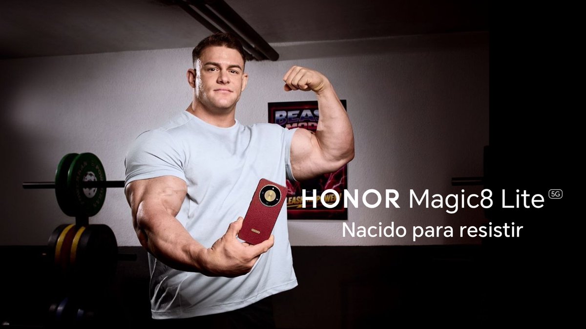 💪 Nacido para resistir. Descubre el nuevo HONOR Magic 8 Lite en una experiencia que lleva la resistencia al límite.