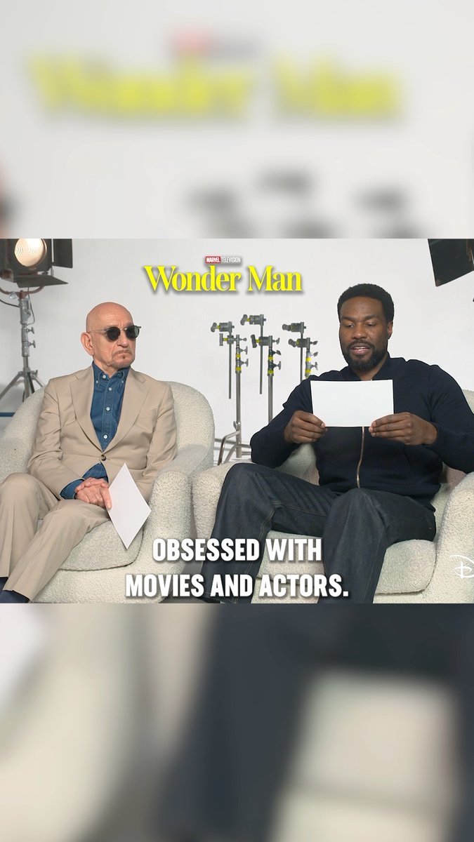 #WonderMan star Ben Kingsley shares what acting performance is the greatest of all time.
