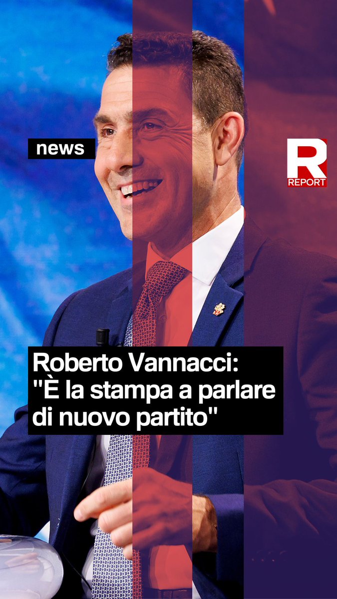 A dicembre 2025 il generale Vannacci negava ai nostri microfoni l'esistenza di un nuovo partito. Poi ieri è arrivata la conferma: ha depositato il logo di Futuro Nazionale, il suo futuro partito👇