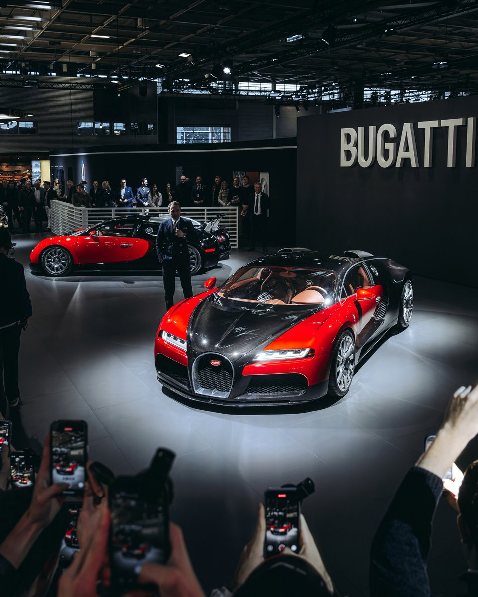 Designed with intent. The F.K.P. HOMMAGE reflects the philosophy that gave birth to the VEYRON: an uncompromising pursuit of what had never been achieved before. #BUGATTI #SOLITAIRE #VEYRON #RETROMOBILEPARIS2026 – WLTP: