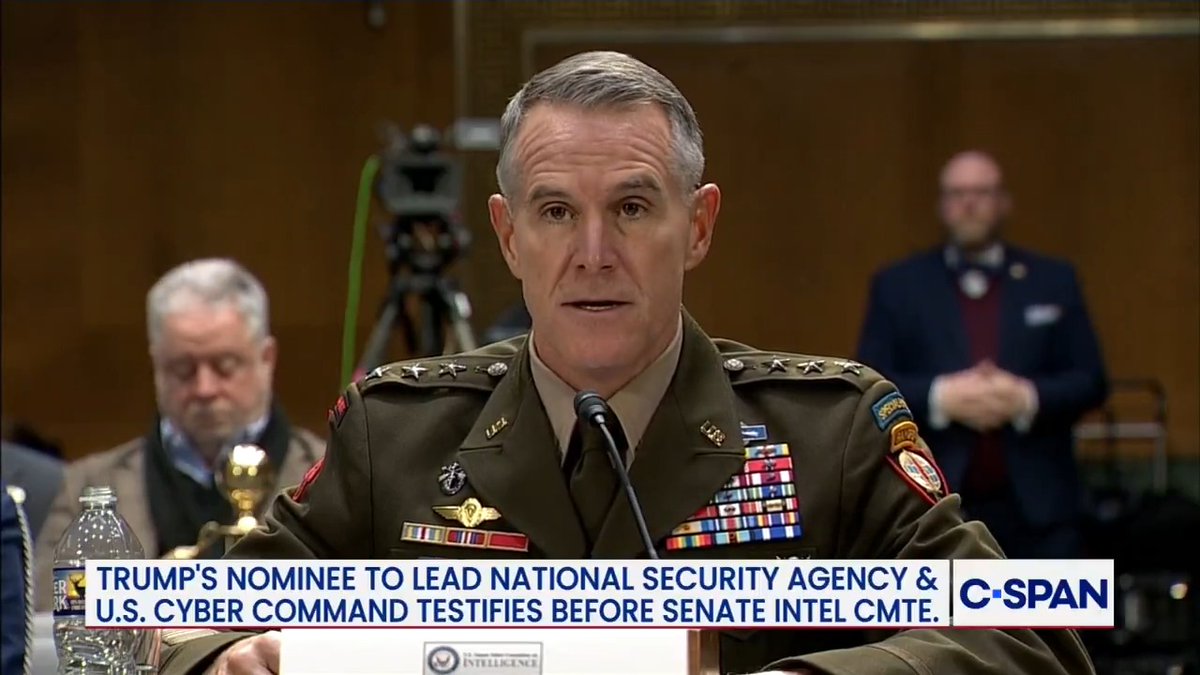 WATCH: Opening statement from U.S. Army Lt. Gen. Joshua Rudd, nominee to lead the National Security Agency and U.S. Cyber Command at his Senate confirmation hearing.