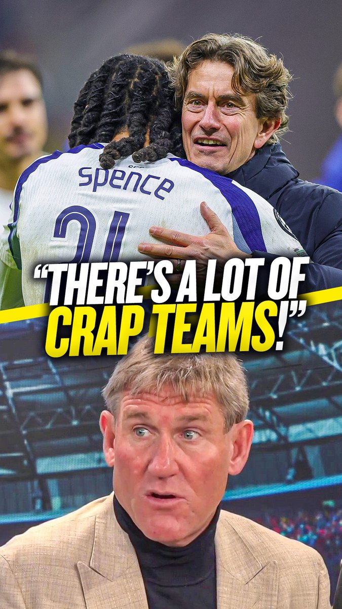 👎 "There's a lot of crap teams in that Champions League format..." Simon Jordan tried to explain why #THFC are doing well in the UCL but are struggling in the Premier League!