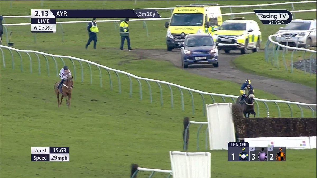 Plain sailing for Wendigo earlier at Ayr Racecourse. All roads to the Brown Advisory! Jamie Snowden | Racing Club