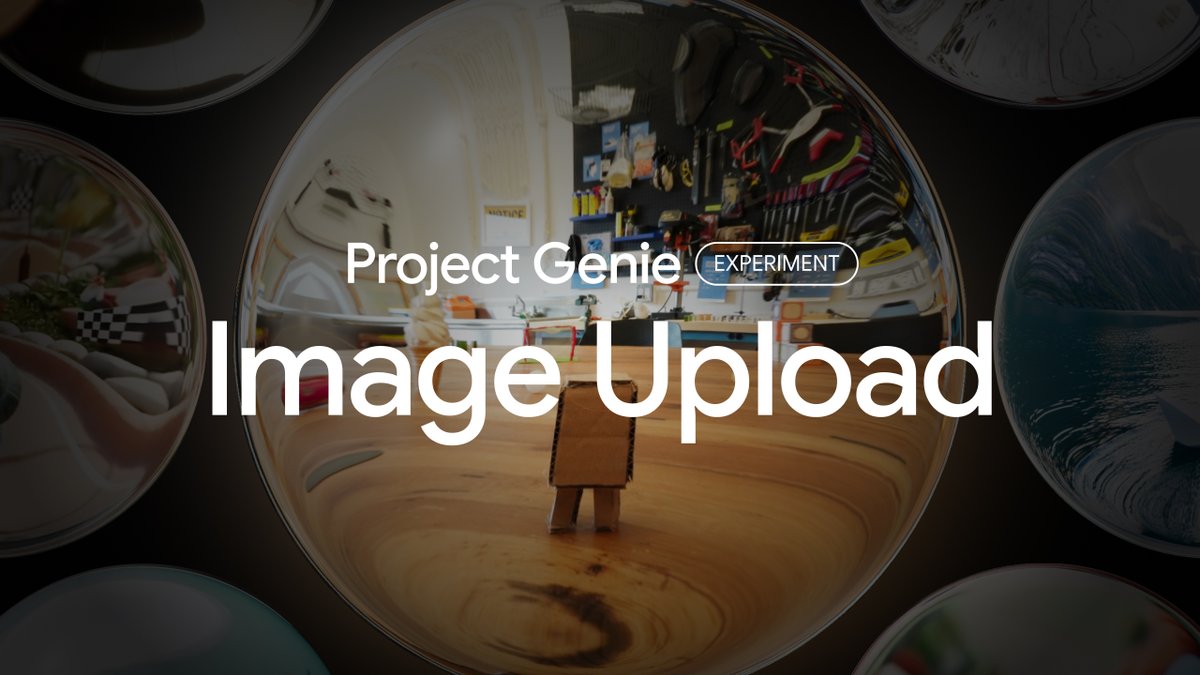 Here’s how it works: 🔵 Design your world and character using text and visual prompts. 🔵 Nano Banana Pro makes an image preview that you can adjust. 🔵 Our Genie 3 world model generates the environment in real-time as you move through. 🔵 Remix existing worlds or discover new ones in the gallery.