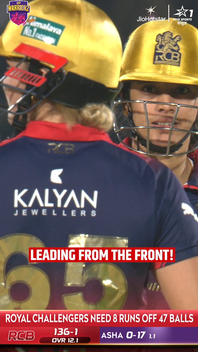 THE WINNING MOMENT OF RCB - THEY WILL PLAY IN WPL FINAL ON FEBRUARY 5...!!! 🫡
