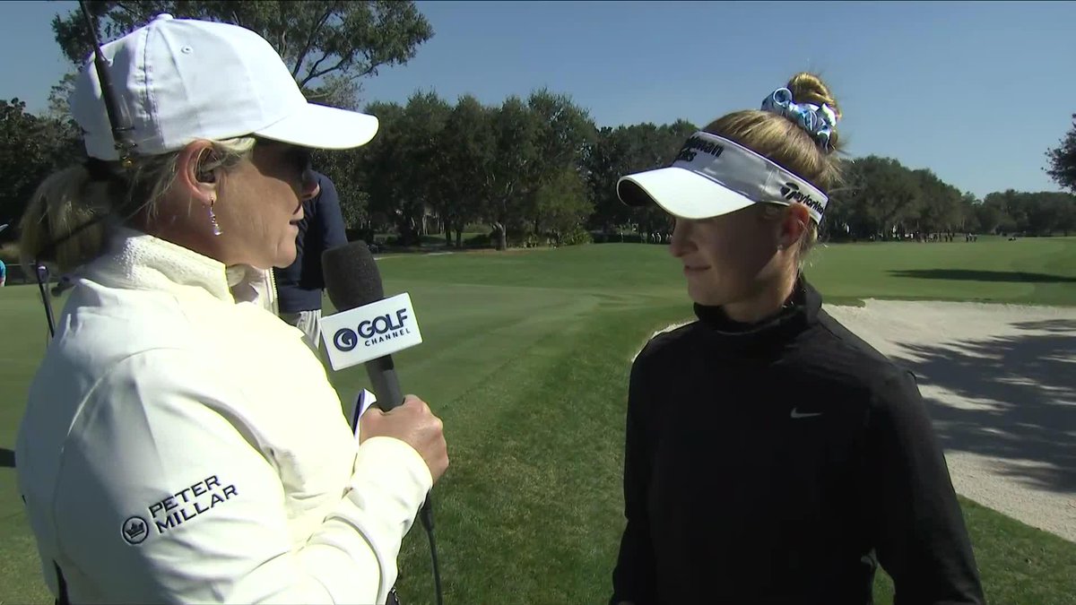 One of Craig Kessler’s pillars at the LPGA has been showcasing players more and telling their stories. In the first 30 minutes of today’s broadcast they had mid-round interviews with Nelly Korda and Lottie Woad