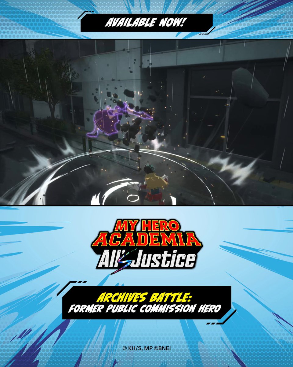 Lady Nagant may have locked onto Deku but Deku plans to make this fight a smash! It's the battle between precision and strength during the Former Public Commission Hero Archives Battle in MY HERO ACADEMIA: All's Justice! #MHA #MHAAJ
