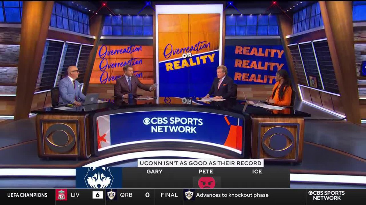 "[UConn] is not being challenged like other teams..." Isis “Ice” Young points out that half of UConn wins are in the Big East against teams that aren't really challenging them.