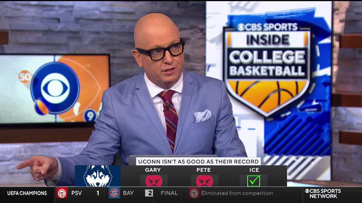 "UConn started 5th at KenPom, is now 20-1, and has fallen to 13th." Gary Parrish says UConn may not have the strongest wins as of late, but they're still pretty close to being undefeated.